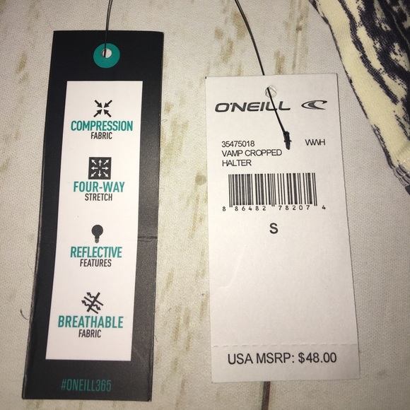 🔥O'Neill 365 Women's Vamp Cropped Halter NWT - Picture 6 of 6